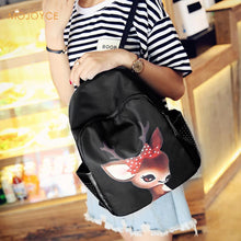3D AnimalBackpackBlack Casual Schoolbagfor TeenagGirl Boy Waterproof Nylon 3D Pet Dog Backpack Mochila Feminina