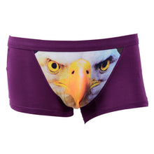 3D Wolf Eagle Underwear Men Cotton Boxer Cartoon Panties Ucrotch Animal Print Shorts Calzoncillos Homme