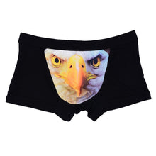 3D Wolf Eagle Underwear Men Cotton Boxer Cartoon Panties Ucrotch Animal Print Shorts Calzoncillos Homme