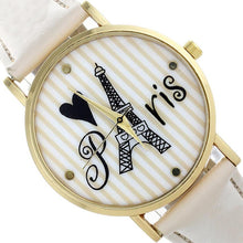 4 Colors Fashion Leather strap Anchor GENEVA Watches Women Dress Watches