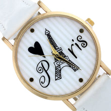 4 Colors Fashion Leather strap Anchor GENEVA Watches Women Dress Watches