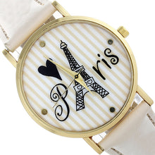 4 Colors Fashion Leather strap Anchor GENEVA Watches Women Dress Watches