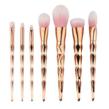 7pc Make Up Foundation Eyebrow Eyeliner Blush Cosmetic Concealer Brushes Professional Foundation Powder Brush Kit Set