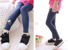 2-7Years Baby Cotton Embroidery Bird Warm Stretchy Leggings Trousers