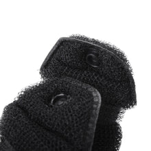 2Pcs Black Magic Style DIY Tools Bun Maker Hair Styling Rolling Tool Fastener Tape Fixing Strap Hair Band