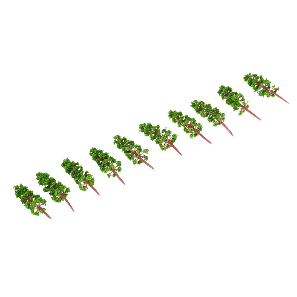 Trees Model 100Pcs Plastic Model Trees Architectural Model for Railroa ...