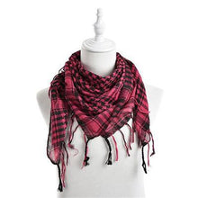 5 Colors Women Men Checkered Arab Grid Neck Keffiyeh Palestine Scarf Wrap 100*100CM