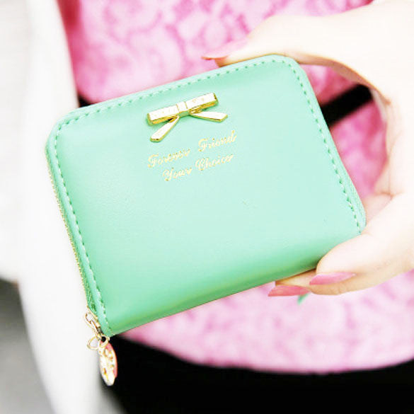 Green Womens Wallet Cute Womens Wallet, Green