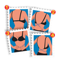3Pcs Woman Low Back Backless Bra Strap Extender Adapter Crossed Belt for Party Evening Dress