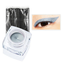 12 ColorsMakeup Long-lasting Multi-color Eyeliner Cream Combination Eyeliner+50pc Eyeliner Brush Cosmetic Tools