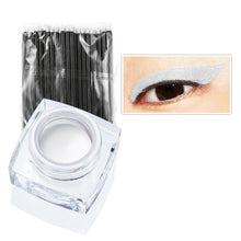 12 ColorsMakeup Long-lasting Multi-color Eyeliner Cream Combination Eyeliner+50pc Eyeliner Brush Cosmetic Tools