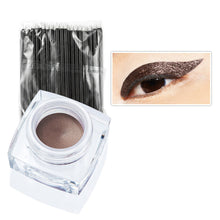 12 ColorsMakeup Long-lasting Multi-color Eyeliner Cream Combination Eyeliner+50pc Eyeliner Brush Cosmetic Tools