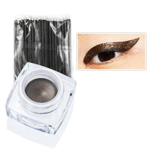 12 ColorsMakeup Long-lasting Multi-color Eyeliner Cream Combination Eyeliner+50pc Eyeliner Brush Cosmetic Tools