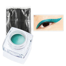 12 ColorsMakeup Long-lasting Multi-color Eyeliner Cream Combination Eyeliner+50pc Eyeliner Brush Cosmetic Tools
