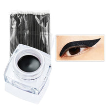 12 ColorsMakeup Long-lasting Multi-color Eyeliner Cream Combination Eyeliner+50pc Eyeliner Brush Cosmetic Tools