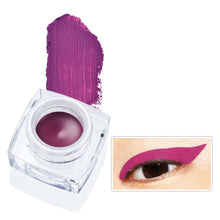 2pc Eye Liner Brushes Waterproof Eyeliner Pearlescent Matte Eye Liner Make Up Brush Set Kit