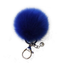 18 Fluffy Ball Keychain Cute Simulation Rabbit Fur Ball Key Chain For Car Key Ring Car Ornaments Bag Pendant key ring