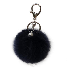 18 Fluffy Ball Keychain Cute Simulation Rabbit Fur Ball Key Chain For Car Key Ring Car Ornaments Bag Pendant key ring