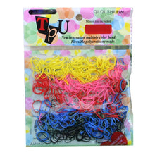 200-300pc Rubber Hairband Rope Ponytail Holder Elastic Hair Band Ties Braids Fast Shipping & s