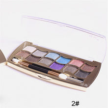 12 colors diamond bright colorful eye shadow super flash paleta de maquiagem Glitter eyeshadow with brush makeup