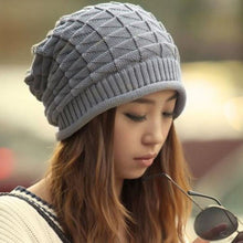 4 Colors Fashion Women Girls Hats In Triangle Diamond Warm Wool Cap Tops Hats ing