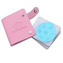 24 Slots Stamping Nail Art DIY Image Plate Template Holder Case Stamp Organizer