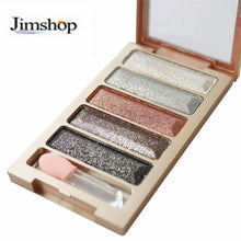 5 Colors Diamond pigment makeup eyeshadow pallette to eye kit maquiagem eye shadow beauty naked pallette