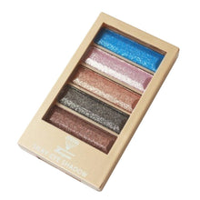 5 Colors Diamond pigment makeup eyeshadow pallette to eye kit maquiagem eye shadow beauty naked pallette