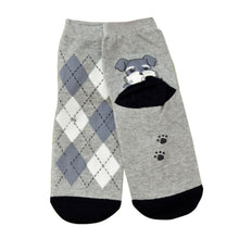 3D Animals Cartoon Socks Women Puppy Footprints Floor Cotton sock Women's Casual Charactor Socks
