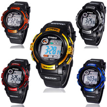 Boy Multifunction Digital LED Sports Alarm Date Waterproof Wrist Quartz Watch