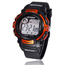 Boy Multifunction Digital LED Sports Alarm Date Waterproof Wrist Quartz Watch