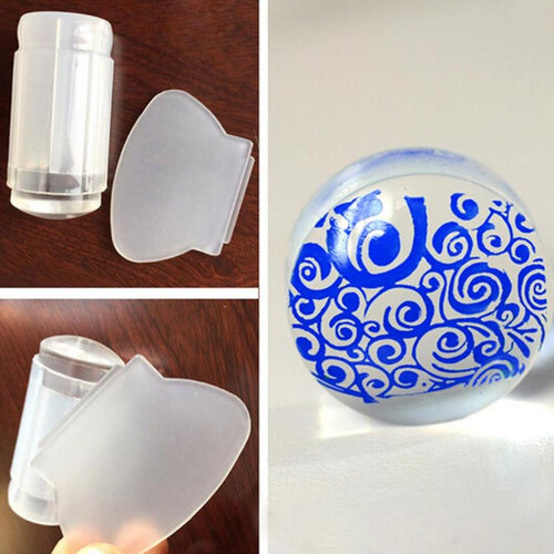 2.8cm DIY Nail Art Stamping Stamper Scraper Image Plate Transfer Manicure Tool