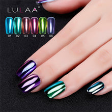 4pc / lot Mirror Effect Metal Multi-color Paint Topc oat Metal Nail Art Polish Woman Lady Makeup DIY Nail Art Tools Set