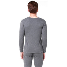 2 pieces Cotton Thermal Underwear Set Warm Thicken Long Johns Tops Bottom
