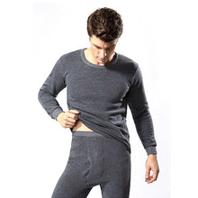 2 pieces Cotton Thermal Underwear Set Warm Thicken Long Johns Tops Bottom