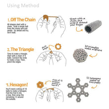NdFeB Magnetic Beads Balls Spheres 3D Puzzle 125Pcs 5mm Magnetic Beads Educational Kids Toys Intelligence Development DIY Toys