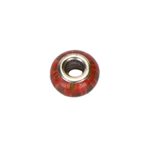 100Pcs Mixed Color Silver Plated Big Hole Loose Beads Fit European Jewelry Braclet Charms DIY