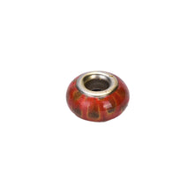 100Pcs Mixed Color Silver Plated Big Hole Loose Beads Fit European Jewelry Braclet Charms DIY