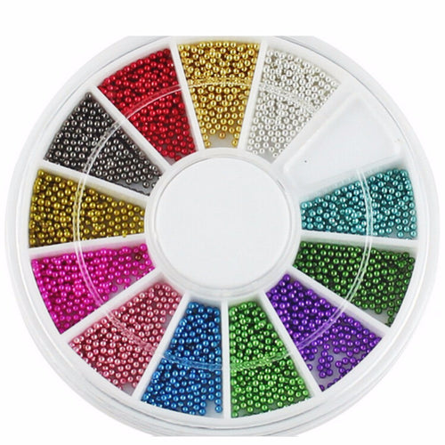 12 Colors Glitter Mix Color UV Gel Nail Art Acrylic Set