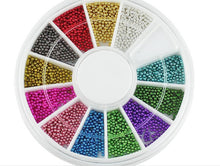 12 Colors Glitter Mix Color UV Gel Nail Art Acrylic Set