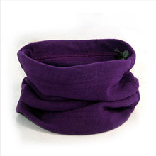 3 in 1 Multifunctional Scarf Men Women Thermal Warm Fleece Snood Scarf Neck Warmer Beanie Ski Balaclava Hat