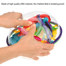 3D Spherical Maze Intellect Ball Balance Magical Puzzle Maze Ball with 208138118100 Barriers Educational Kids Toys