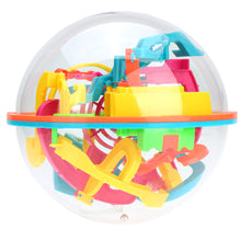 3D Spherical Maze Intellect Ball Balance Magical Puzzle Maze Ball with 208138118100 Barriers Educational Kids Toys