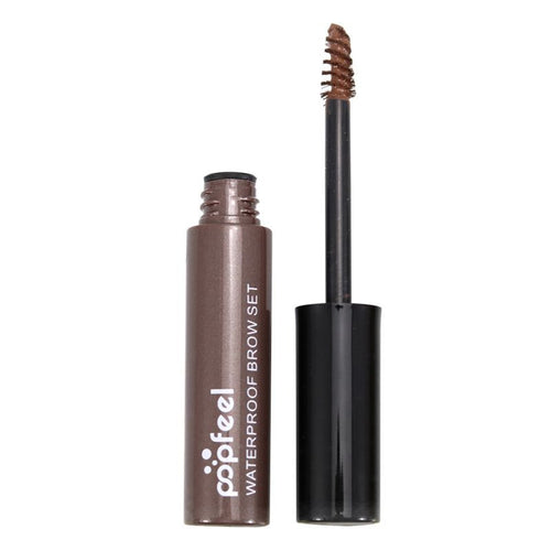 4 Color Eyebrow Mascara Dye Cream Tint Gel Brush Waterproof Beauty Makeup Tool