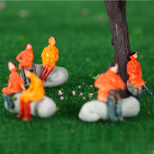 50Pcs Colorful People Model Painted Model Toy Figures Train Passenger Model Seated People Building Layout 1:87 Scale for Kid