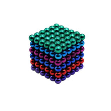 5mm Magnetic Beads 216 Pieces Colormix Magnetic Balls Puzzle Spheres Educational Toy for DIY Project