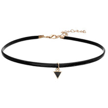 4pcs jewelry black leather bow Tassel choker DIY necklace gift for women girl