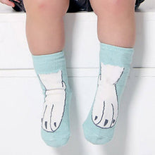 born Baby Girls Boys Anti-slip Socks Claws Pattern Cartoon Socks Crib Socks PE3
