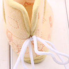 born Boys Girls Cartoon Prewalker Fleece Boots Baby Toddler Indoor Crib Shoes PY5