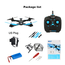 Original JJRC JJPRO X1 24G 4CH 6-Axis RC Quadcopter Brushless Motor RTF Drone RC Helicopter with LED light and 3D